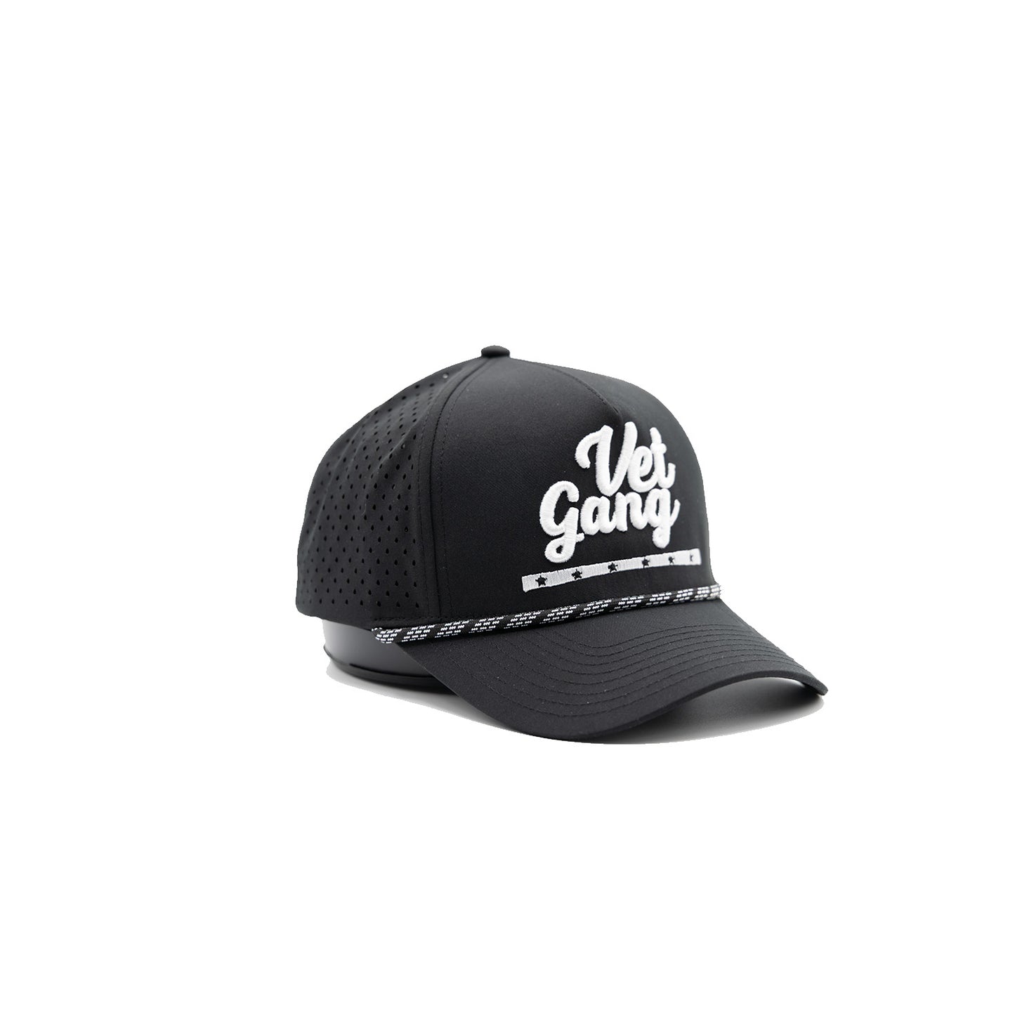 VetGang Black Snapback Hat