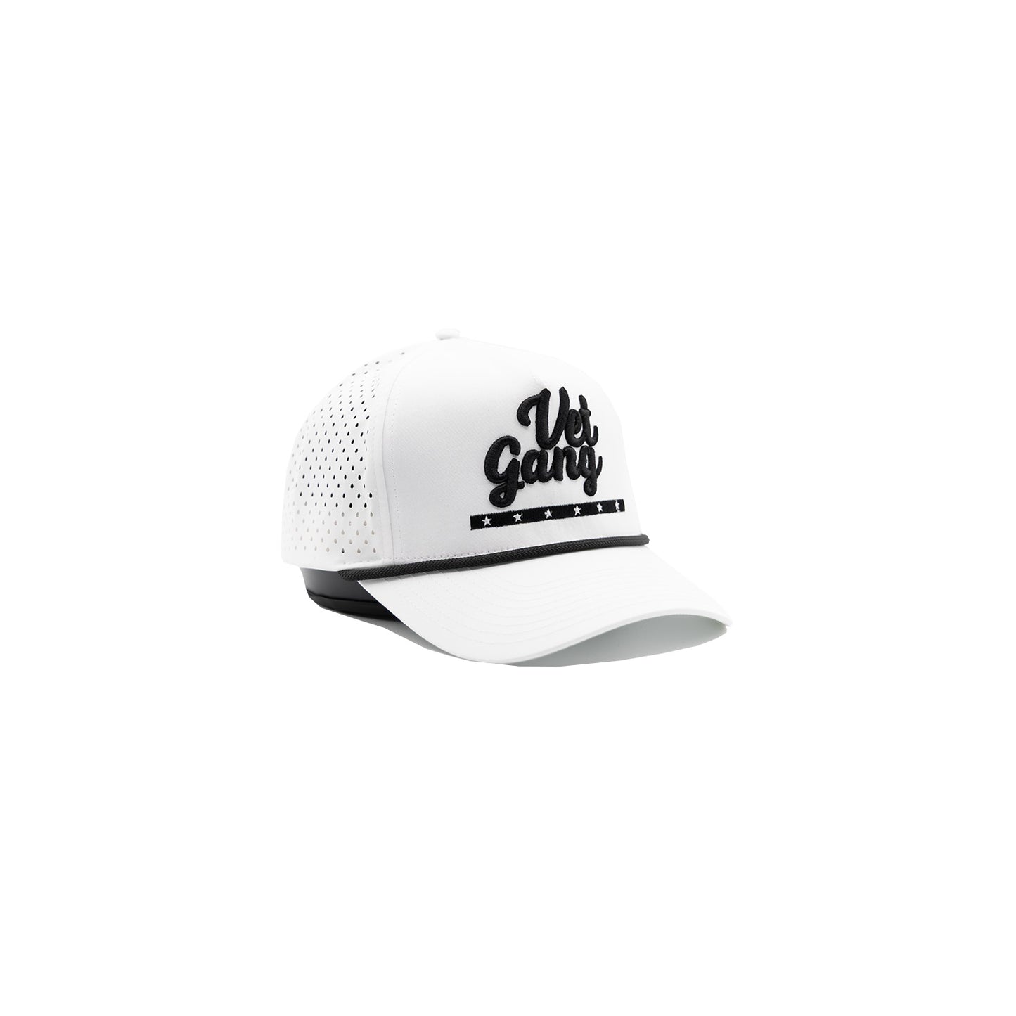 VetGang White Snapback Hat