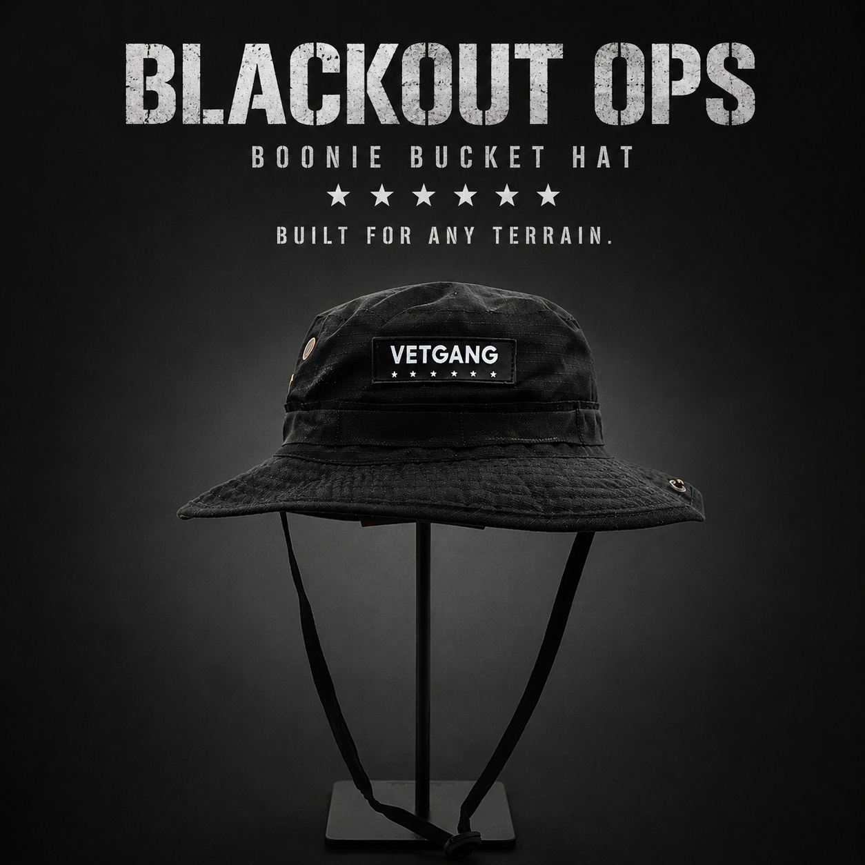 BlackOut Ops Boonie Bucket Hat