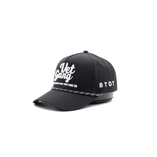 VetGang Black Snapback Hat