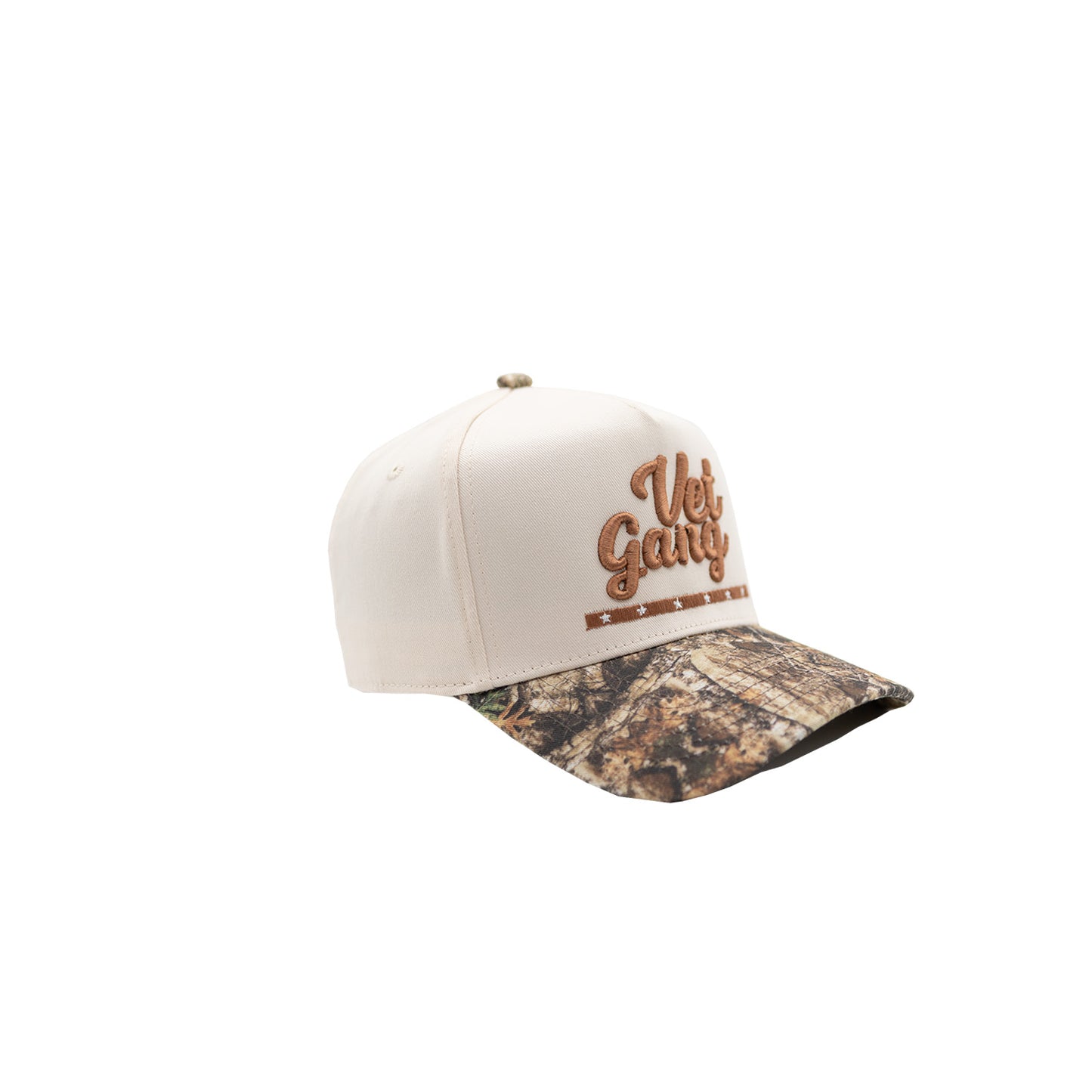 VetGang Camo Brim Snapback Hat