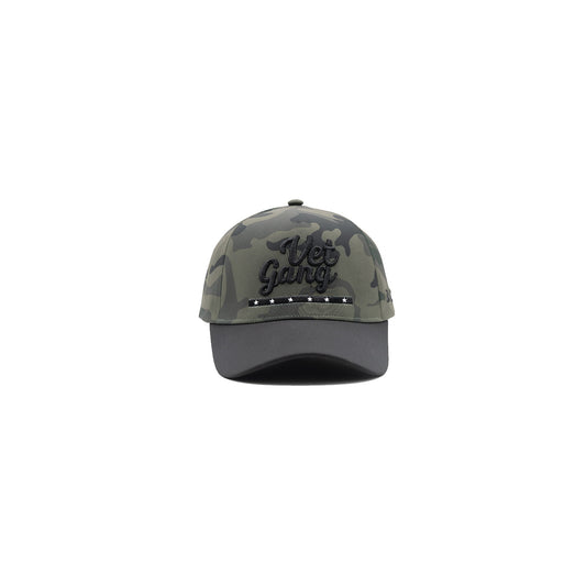 VetGang Camo Snapback Hat