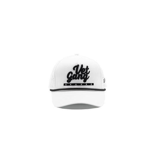 VetGang White Snapback Hat